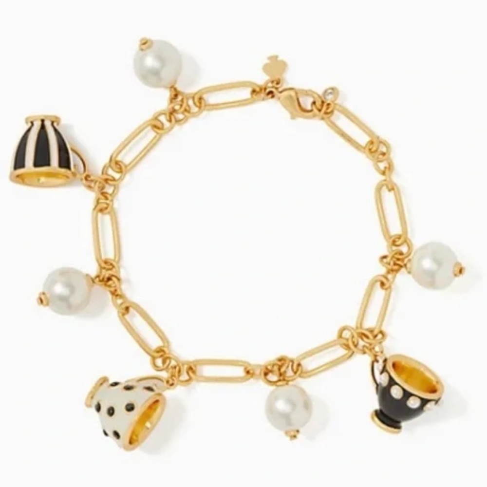NWOT Kate spade teacup bracelet